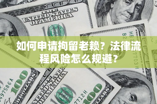 武汉如何申请拘留老赖？法律流程风险怎么规避？