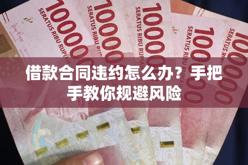 武汉借款合同违约怎么办？手把手教你规避风险