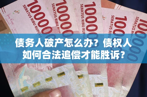武汉债务人破产怎么办？债权人如何合法追偿才能胜诉？
