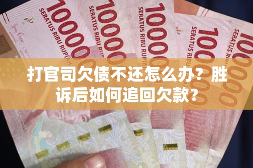 武汉打官司欠债不还怎么办？胜诉后如何追回欠款？