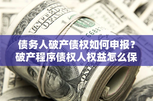 武汉债务人破产债权如何申报？破产程序债权人权益怎么保障？