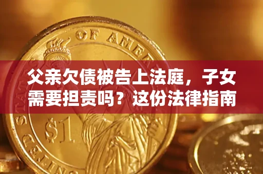 武汉父亲欠债被告上法庭，子女需要担责吗？这份法律指南必须看完