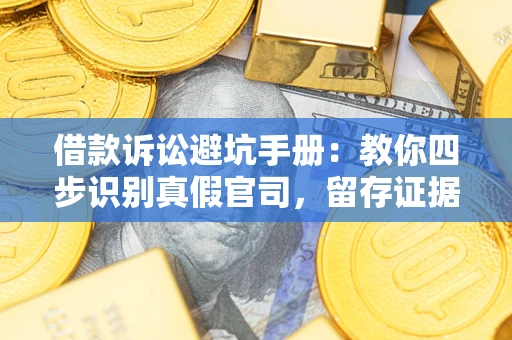 武汉借款诉讼避坑手册：教你四步识别真假官司，留存证据不踩雷